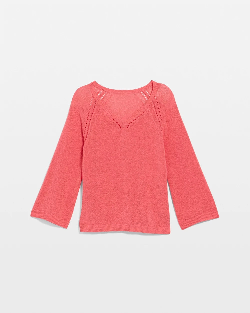 Chico's Cotton-Blend Pullover Sweater