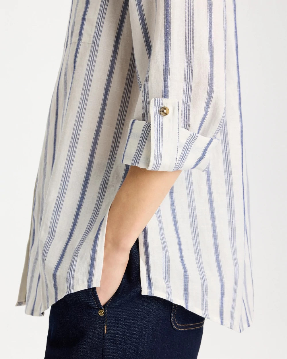 Chico's Linen-Cotton Utility Tunic