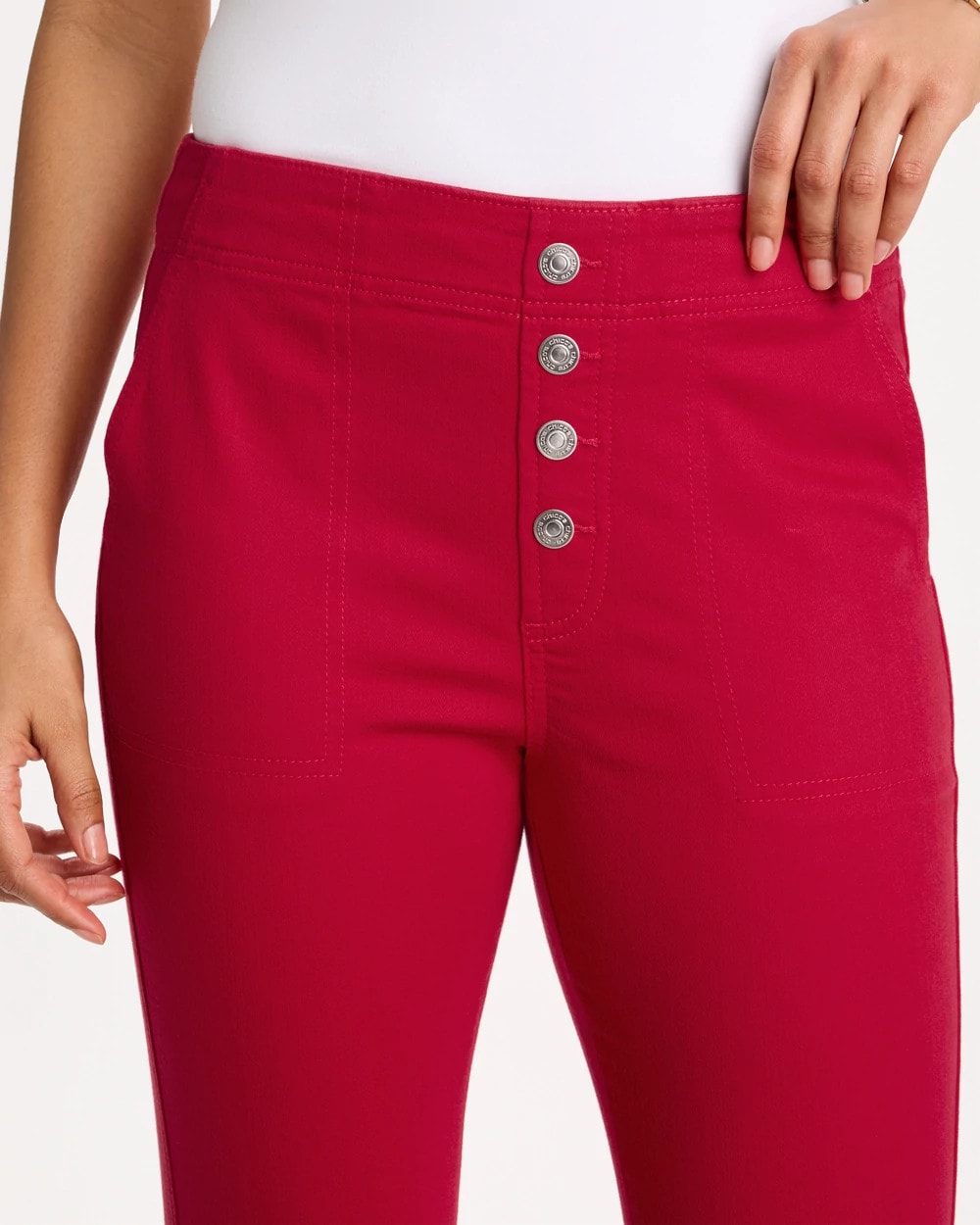 Chico's Pull-On Capri Jeans