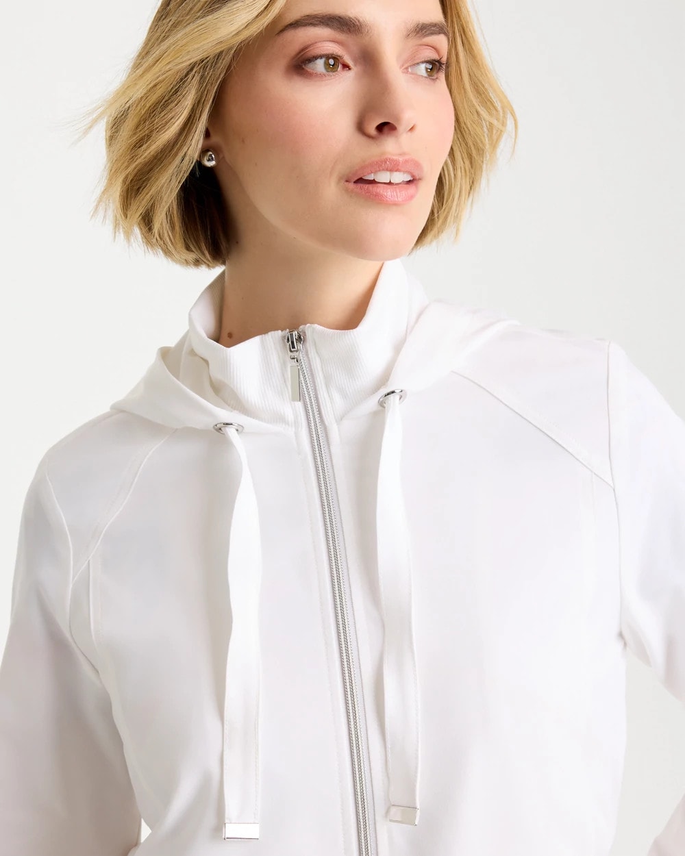 Chico's Zenergy® UPF Rib-Mix Connie Jacket