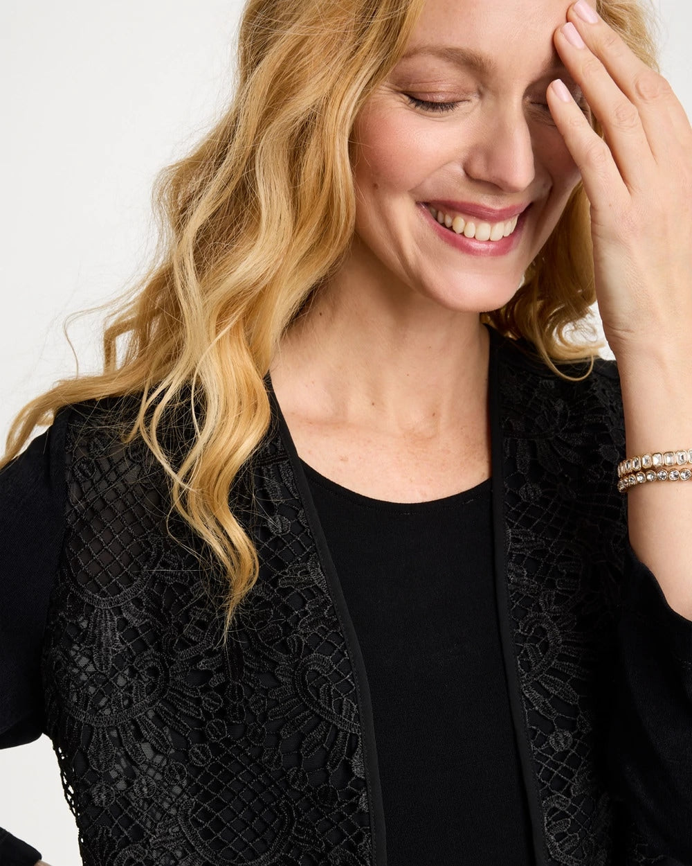Chico's Travelers™ Collection Lace Jacket