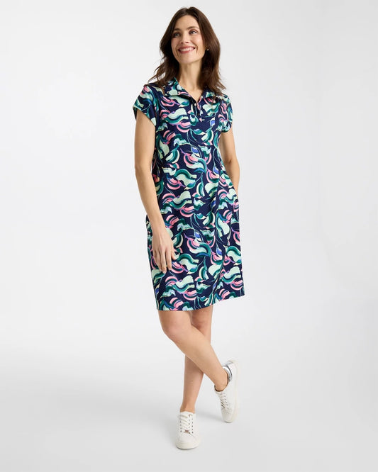 Chico's Zenergy® UPF Blooms Polo Dress