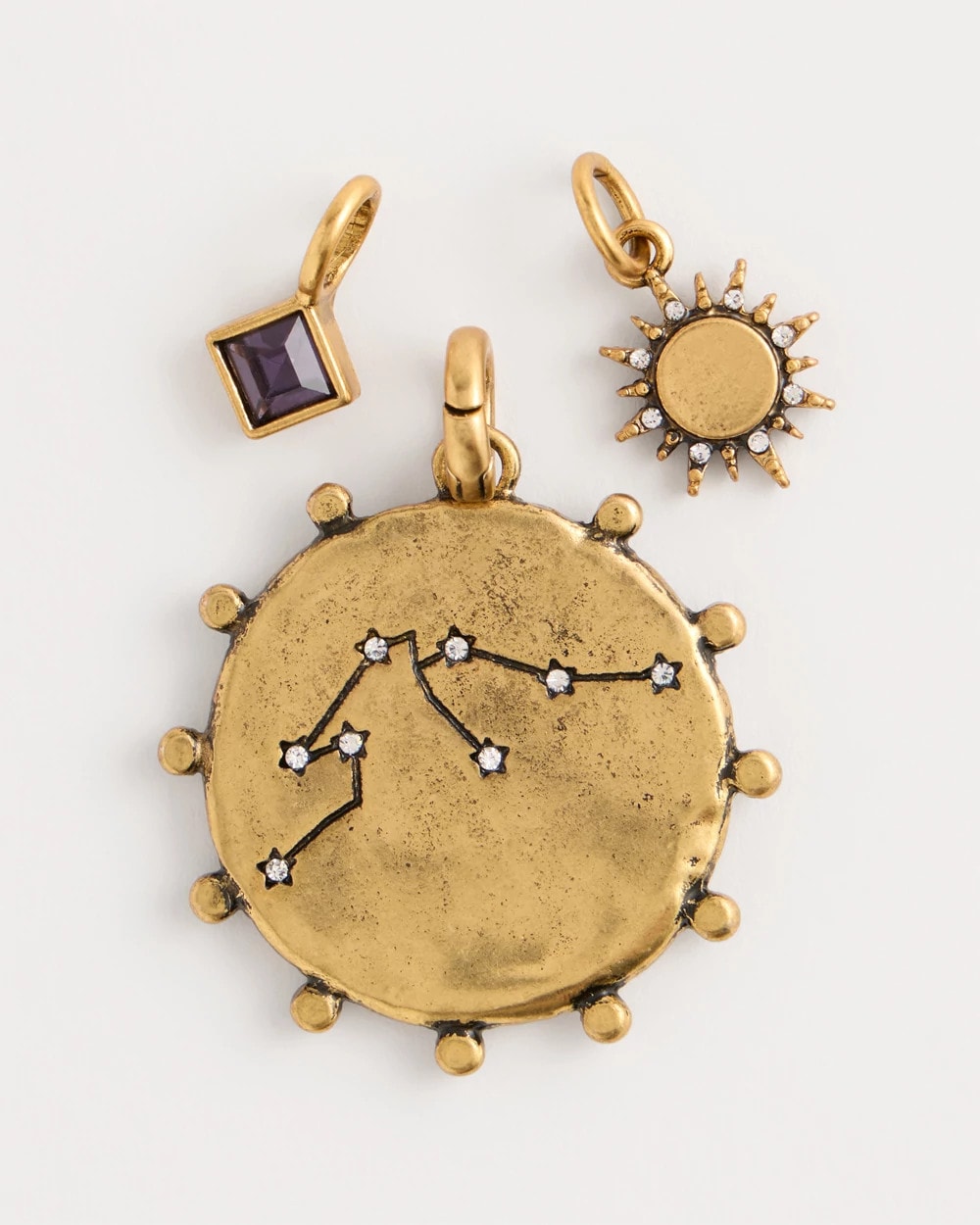 Chico's Aquarius Zodiac Charm Pendant