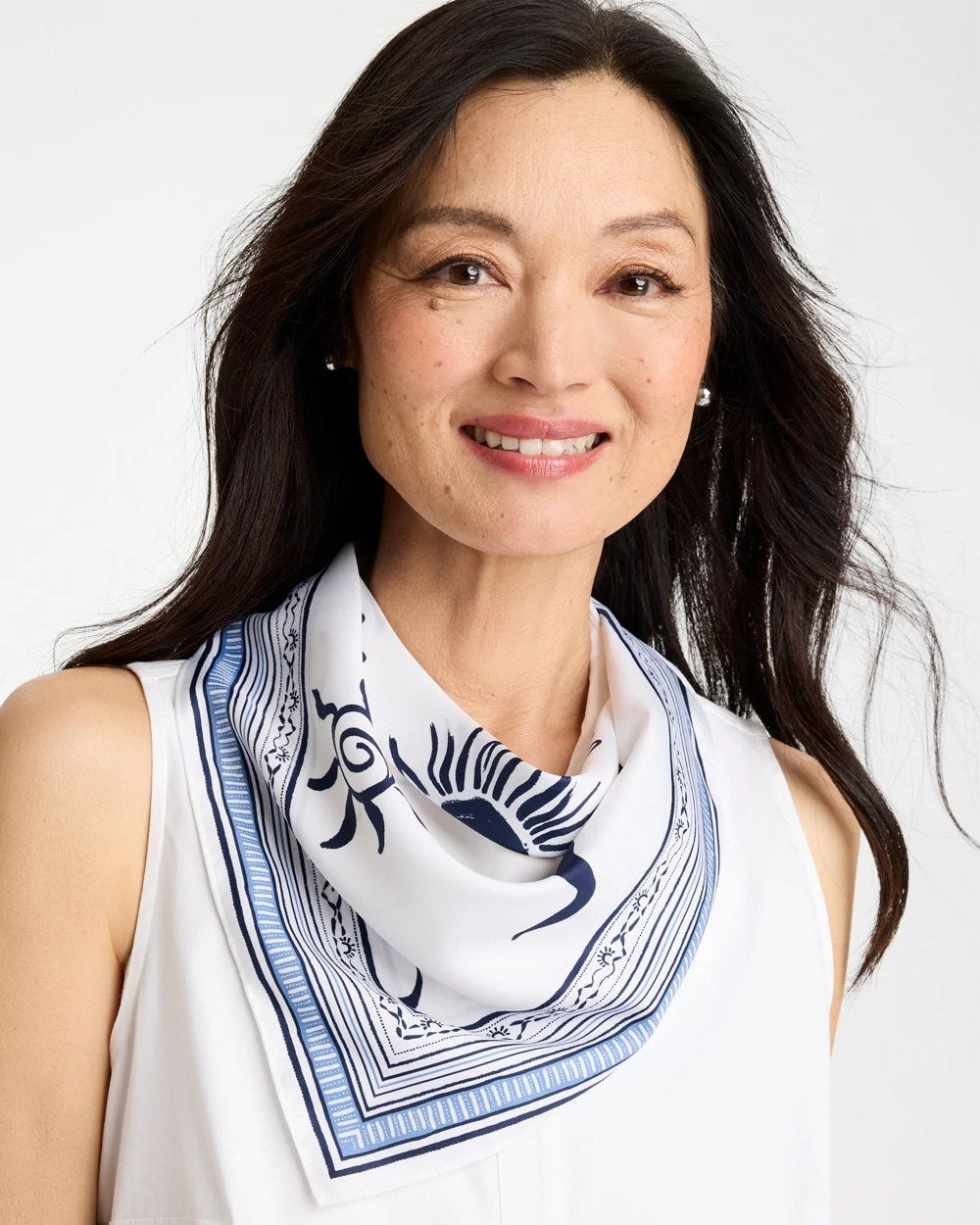 Chico's Beach Square Scarf