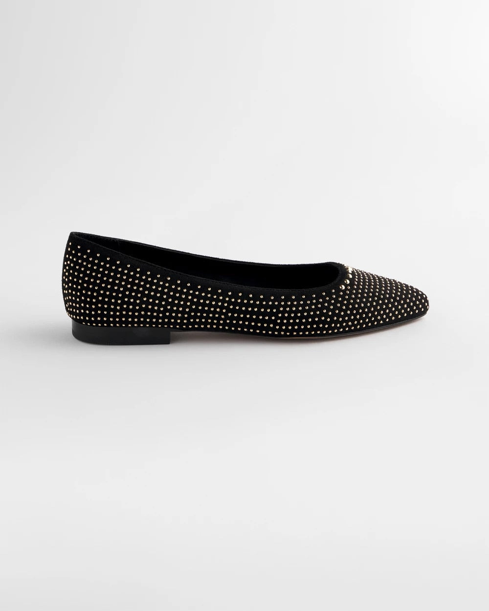 Chico's Suede Studded Flats