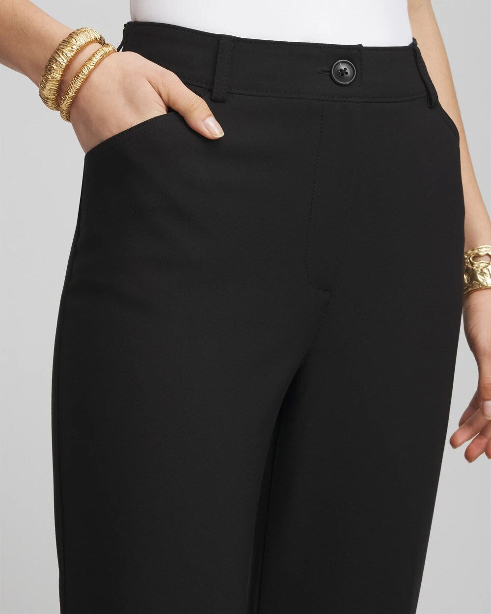 Chico's Lightweight Juliet Straight Ankle Pants
