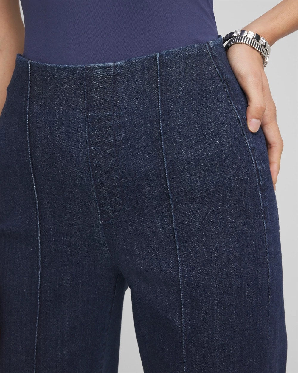 Chico's Pull-On Wide-Leg Trouser Jeans