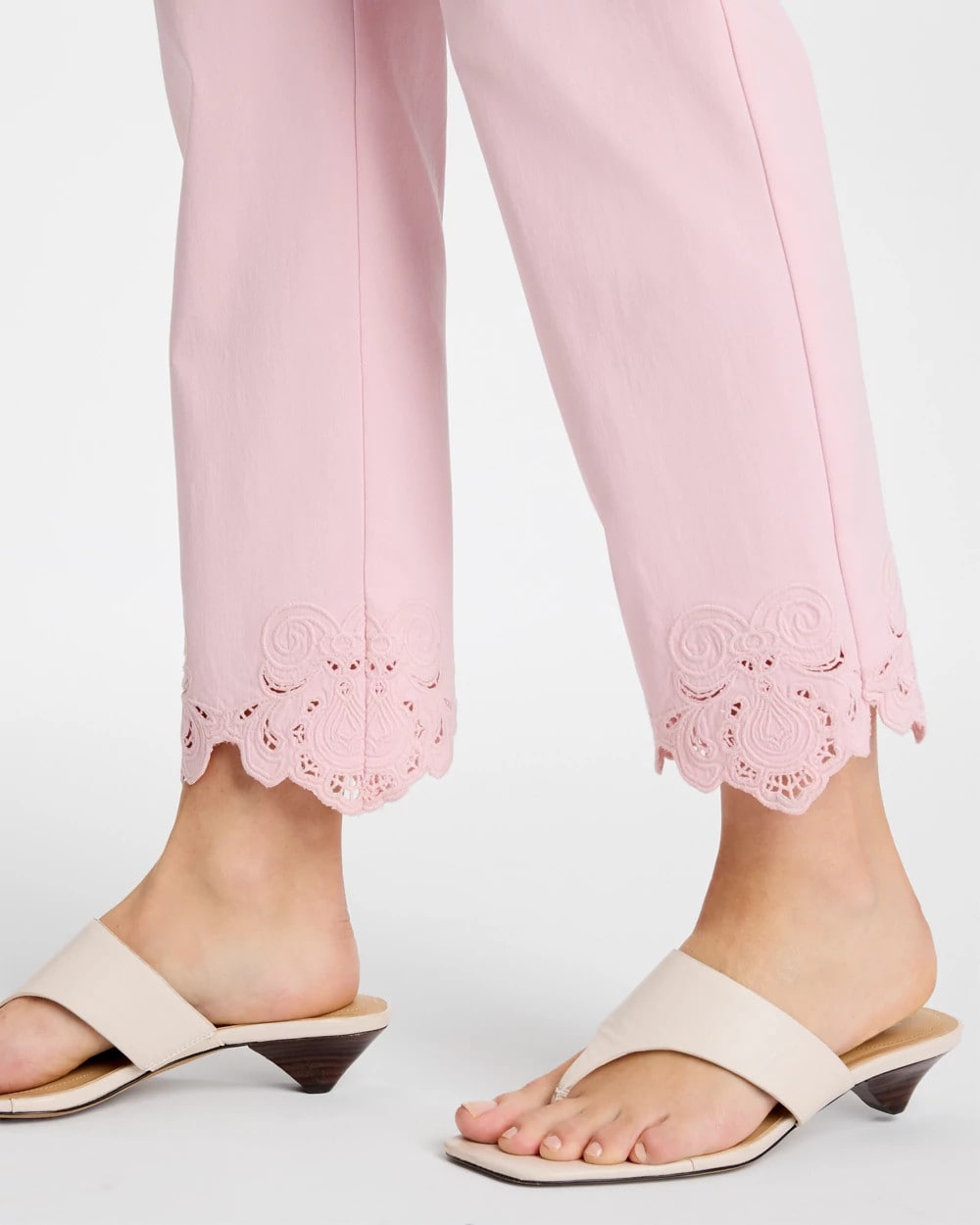 Chico's Embroidered Brigitte™ Slim Crop Pant