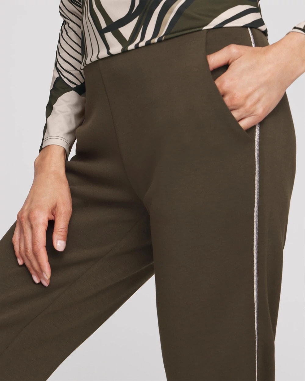 Chico's Zenergy® Caviar Bead Scuba Ankle Pants