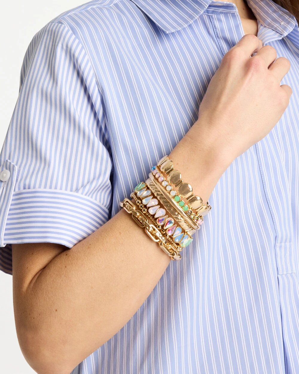 Chico's Teardrop Tennis Bracelet