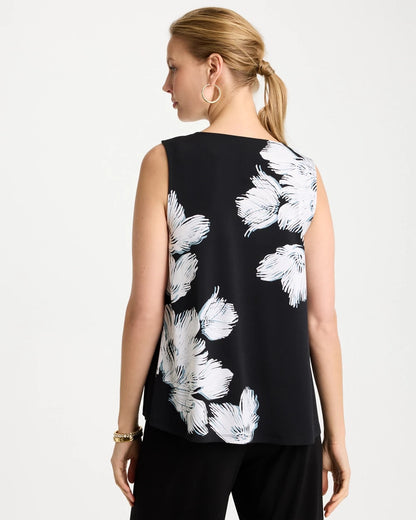 Chico's Travelers™ Knit Abstract Floral Swing Tank