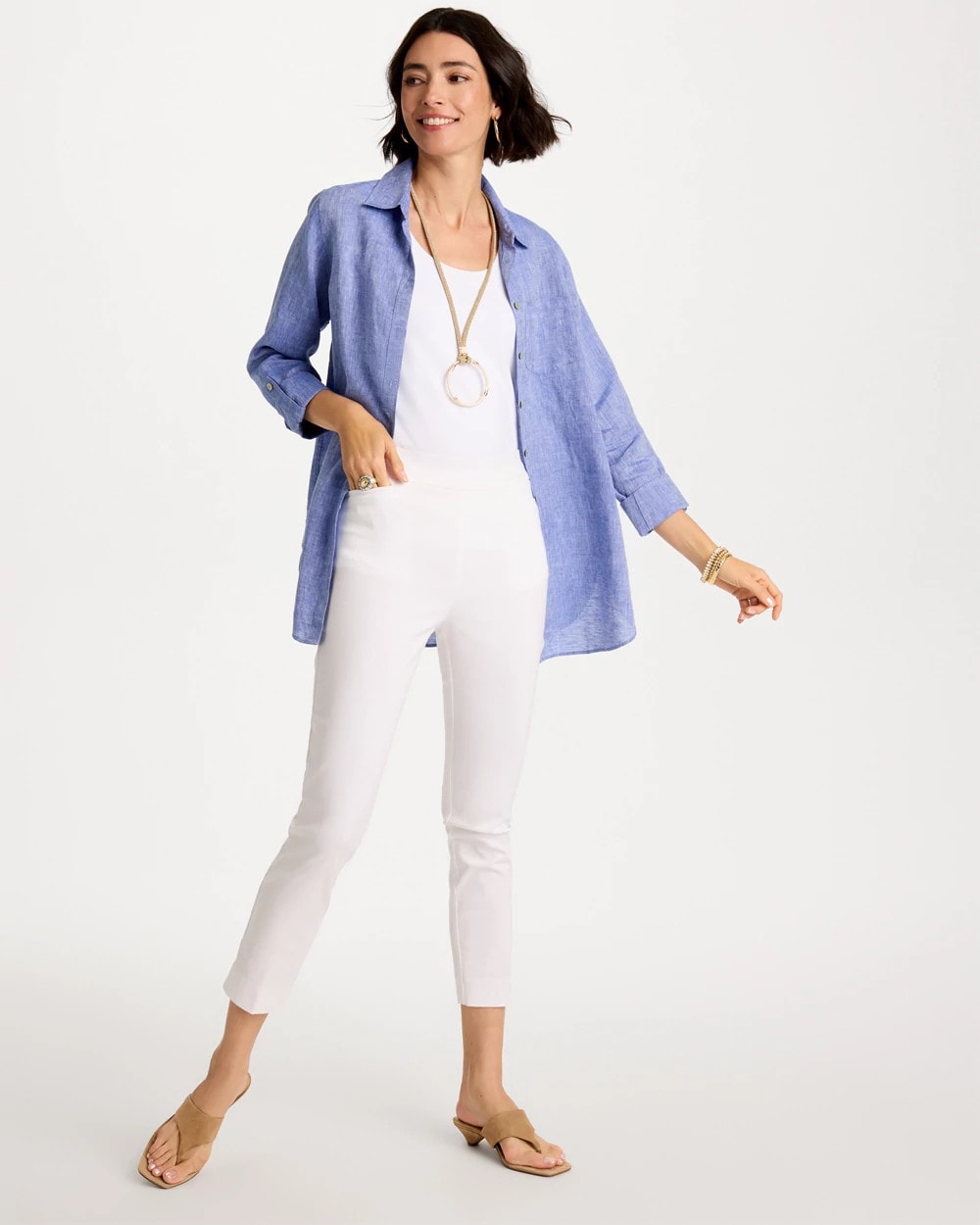 Chico's Brigitte™ Slim Pull-On Ankle Pants