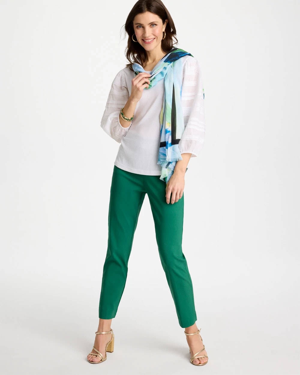 Chico's Brigitte™ Slim Pull-On Ankle Pants