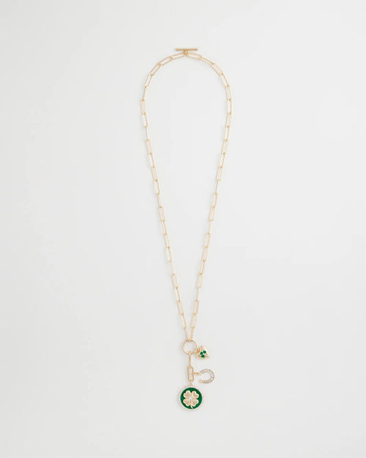 Chico's Lucky Charm Twice As Nice Necklace