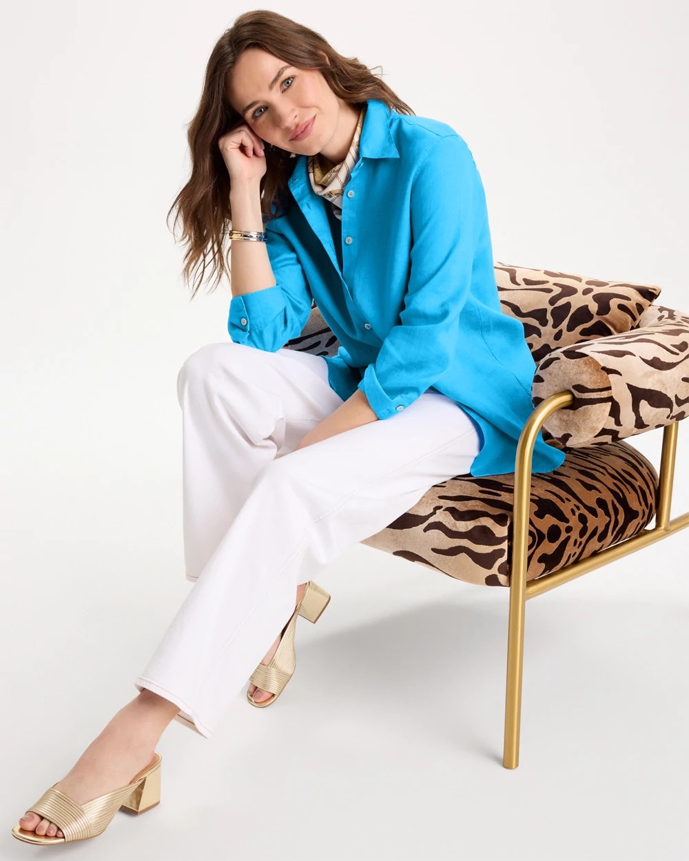 Chico's No Iron™ Linen Shirt