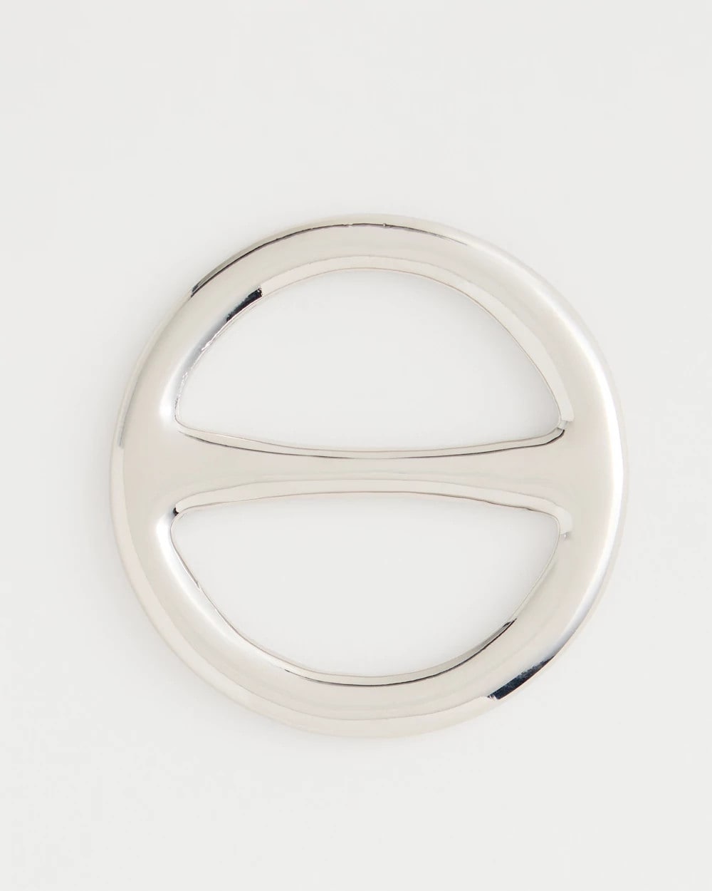 Chico's Silvertone Scarf Ring