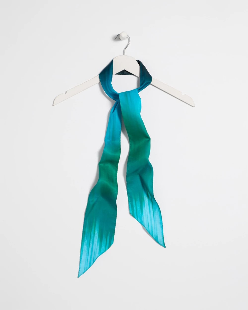 Chico's Printed Tie-Dye Skinny Scarf