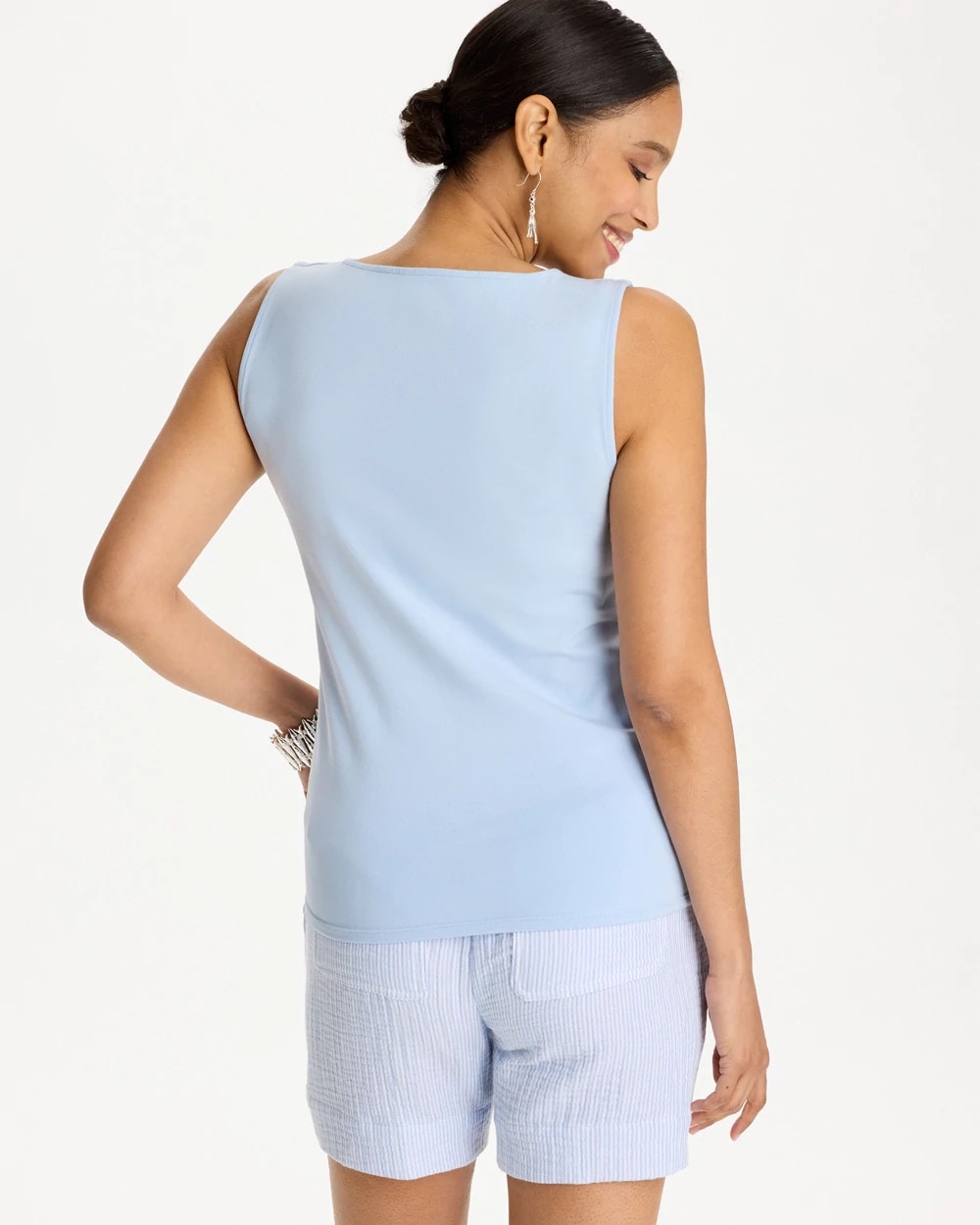 Chico's Contour Cotton™ Square Neck Tank
