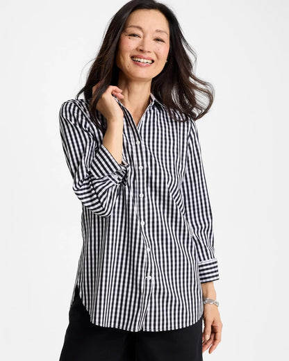 Chico's No Iron™ Stretch Gingham Shirt