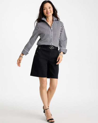 Chico's No Iron™ Stretch Gingham Shirt