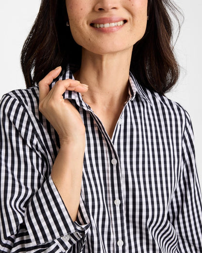 Chico's No Iron™ Stretch Gingham Shirt