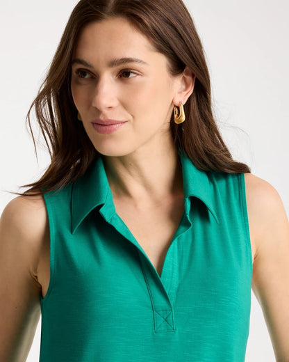 Chico's Collared Tunic Tank