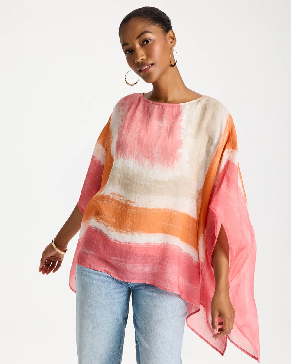 Chico's Printed Poncho