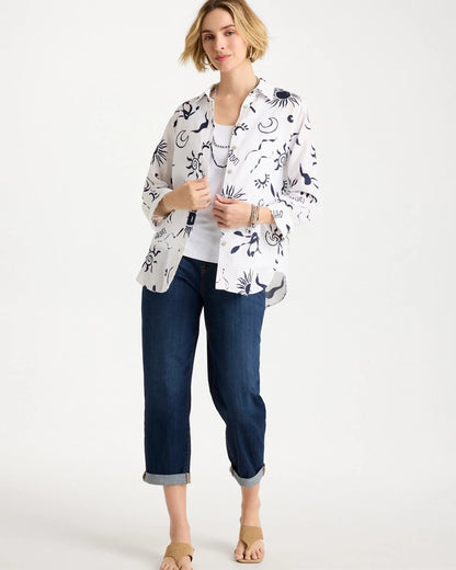 Chico's No Iron™ Linen Beach Shirt