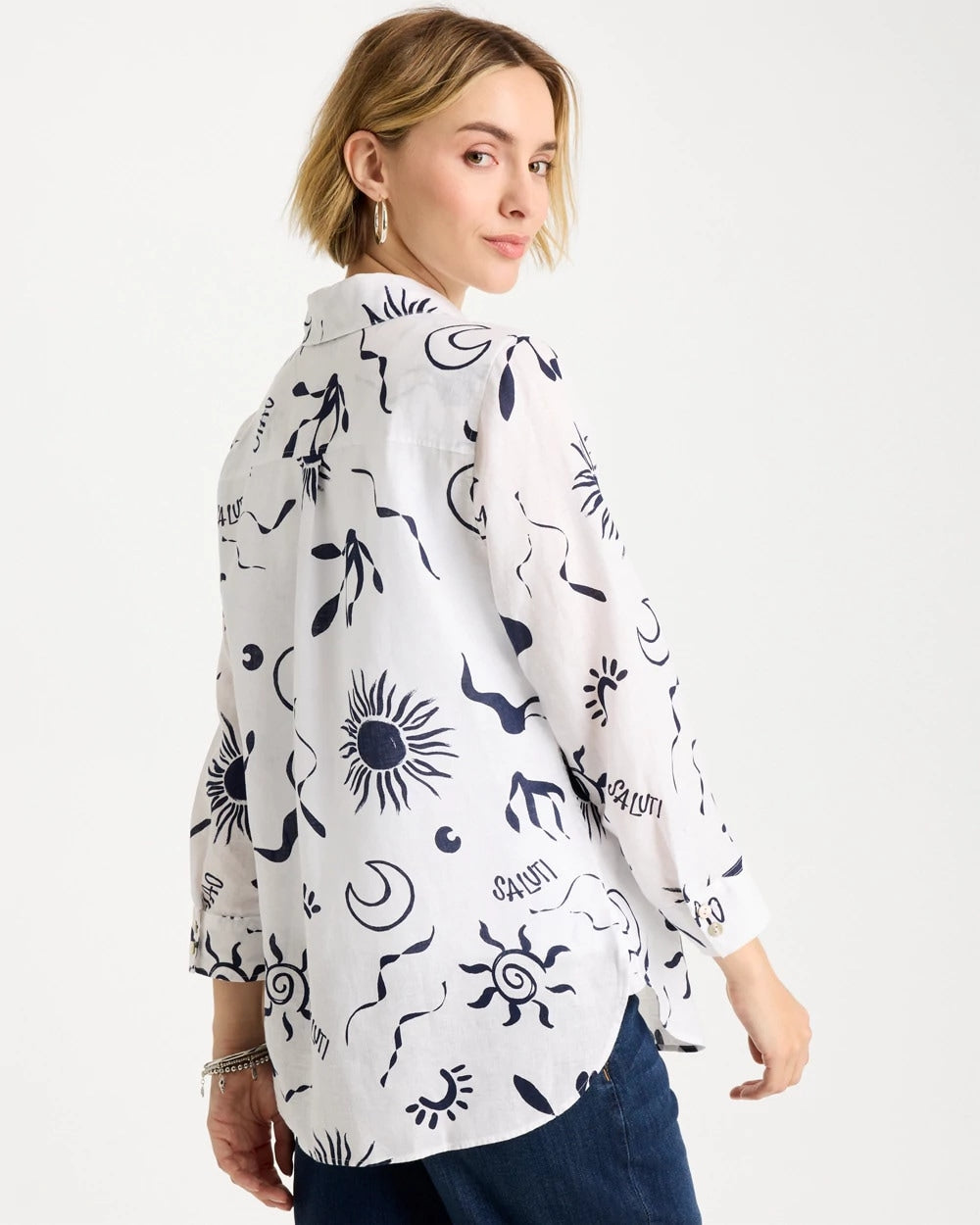 Chico's No Iron™ Linen Beach Shirt