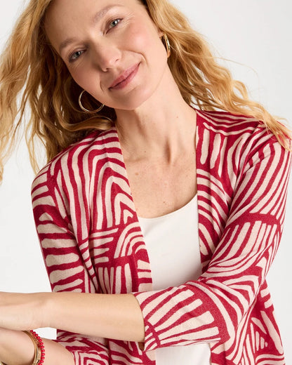 Chico's Geo Summer Romance Cardigan