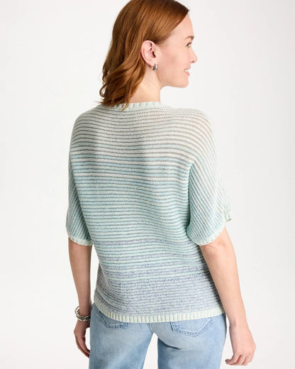 Chico's Space Dyed Pullover Sweater