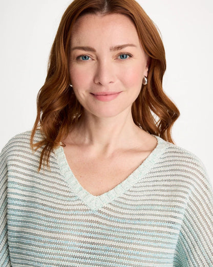 Chico's Space Dyed Pullover Sweater