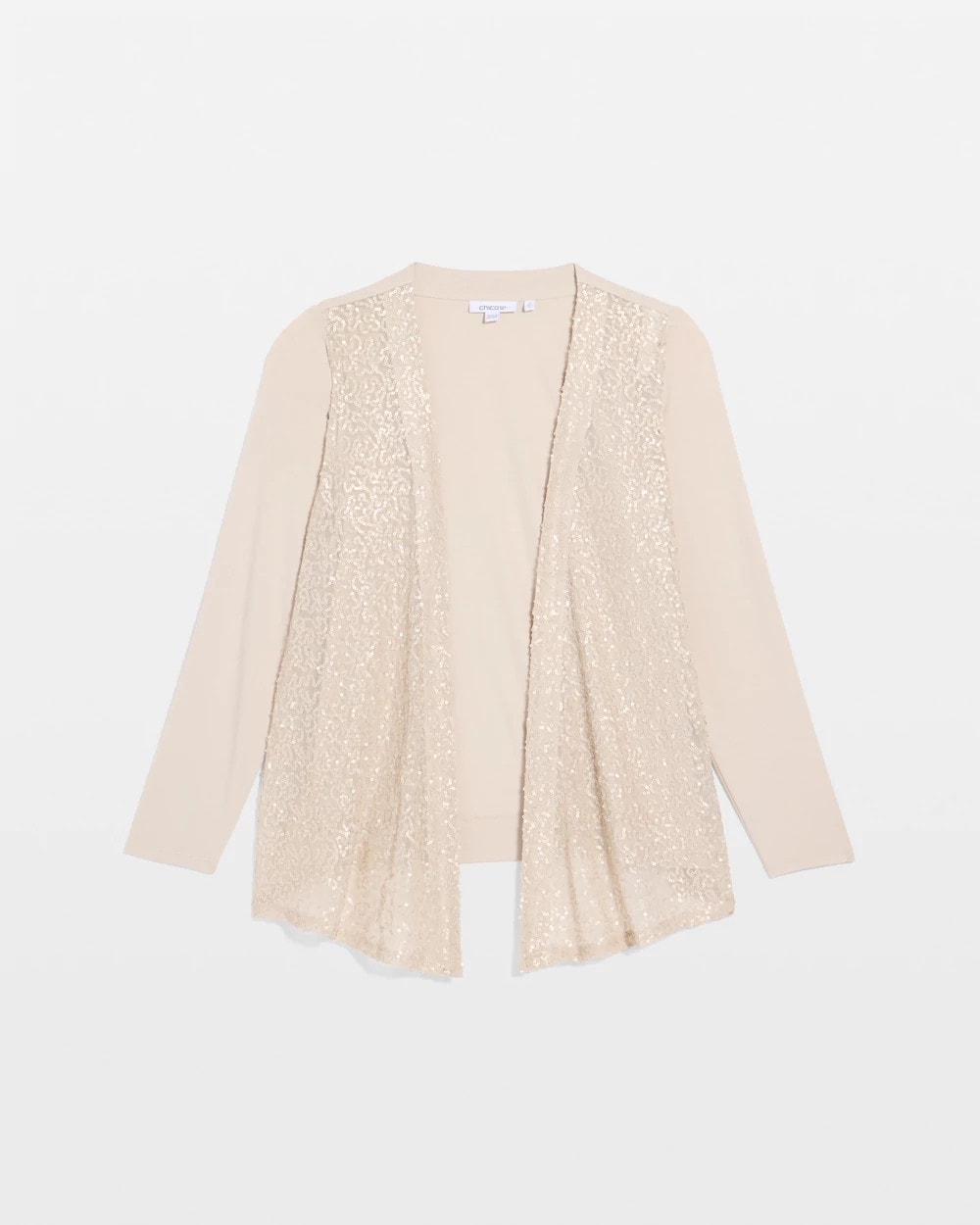 Chico's Knit Sequin Cardigan