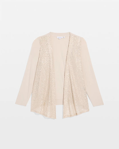 Chico's Knit Sequin Cardigan