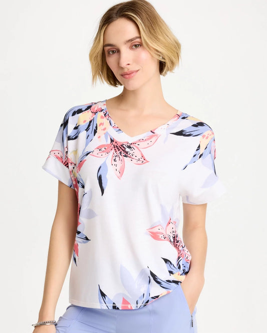 Chico's Zenergy® Lily Drop Shoulder Tee