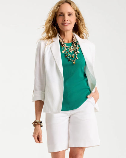 Chico's High Neck Rib Tank