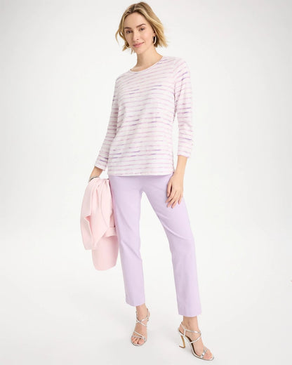Chico's Palermo Cotton Slub Tee