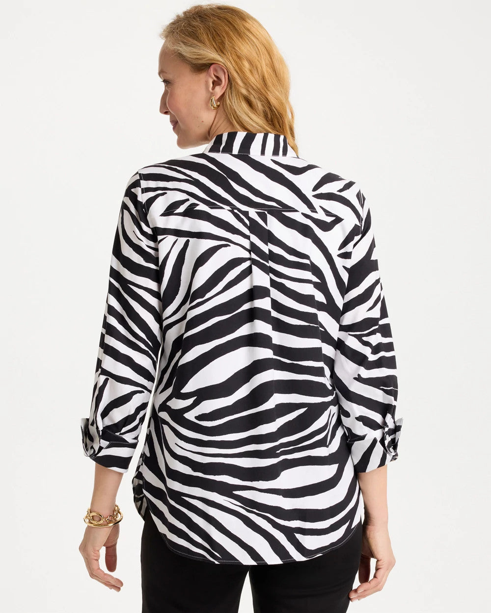 Chico's No Iron™ Stretch Animal Print Shirt