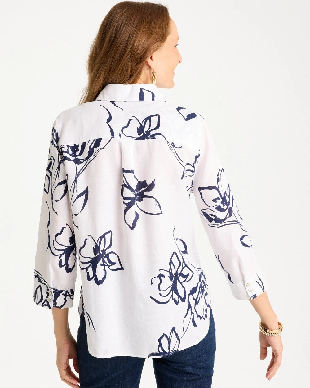 Chico's No Iron™ Linen Amalfi Shirt