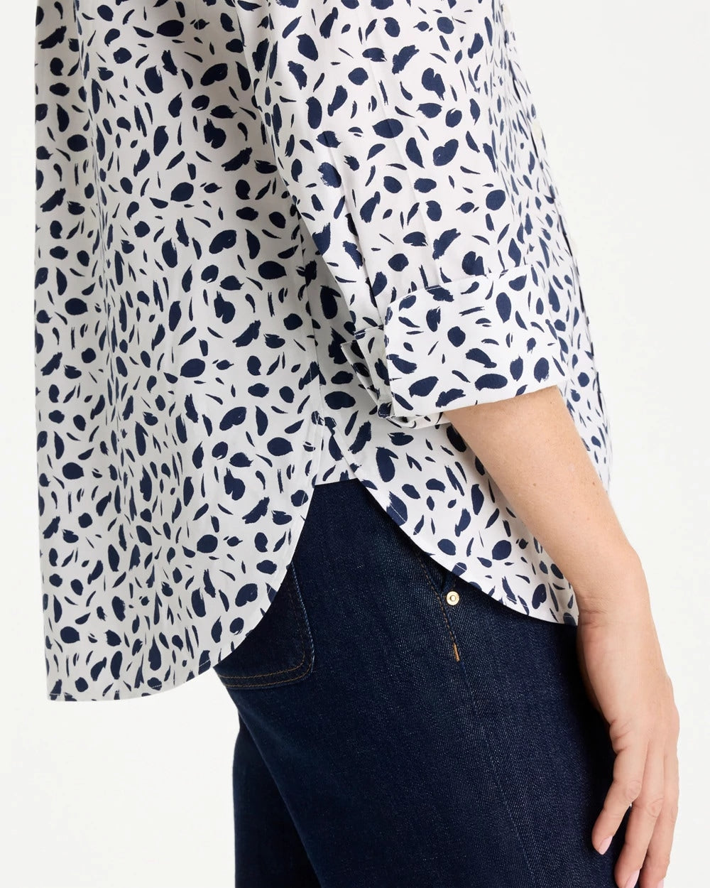 Chico's No Iron™ Stretch Printed Shirt
