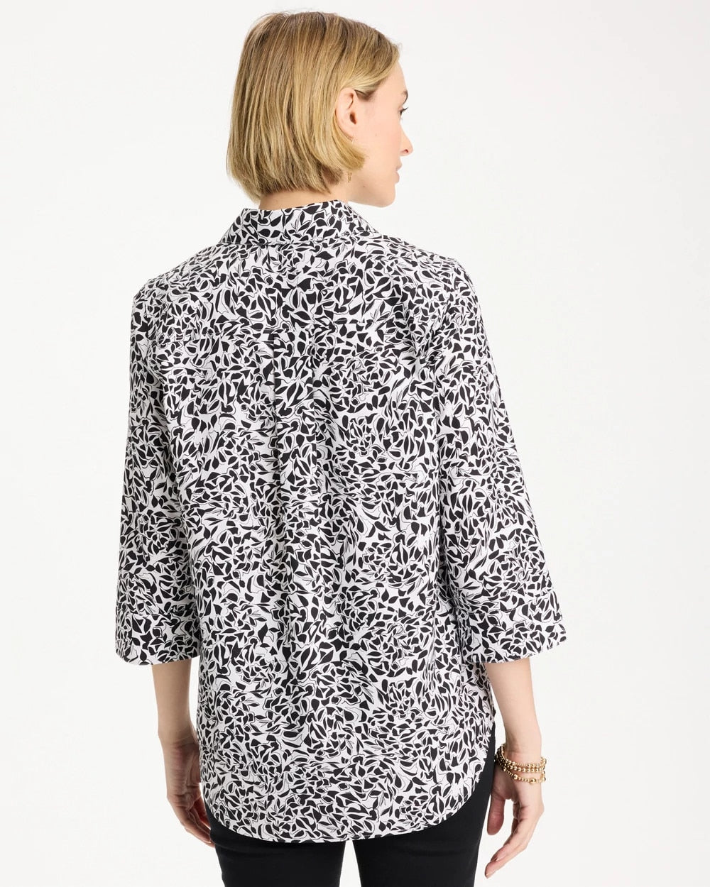 Chico's No Iron™ Stretch Printed Popover