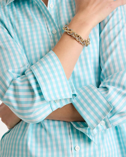 Chico's No Iron™ Stretch Gingham Shirt