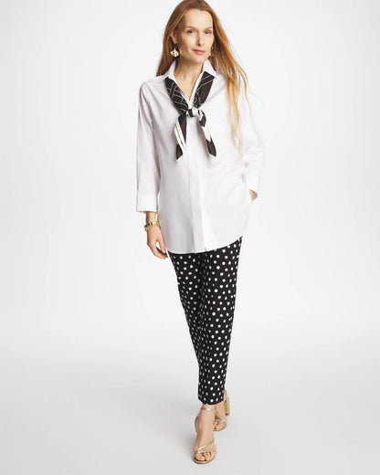 Chico's No Iron™ Stretch Splitneck Tunic