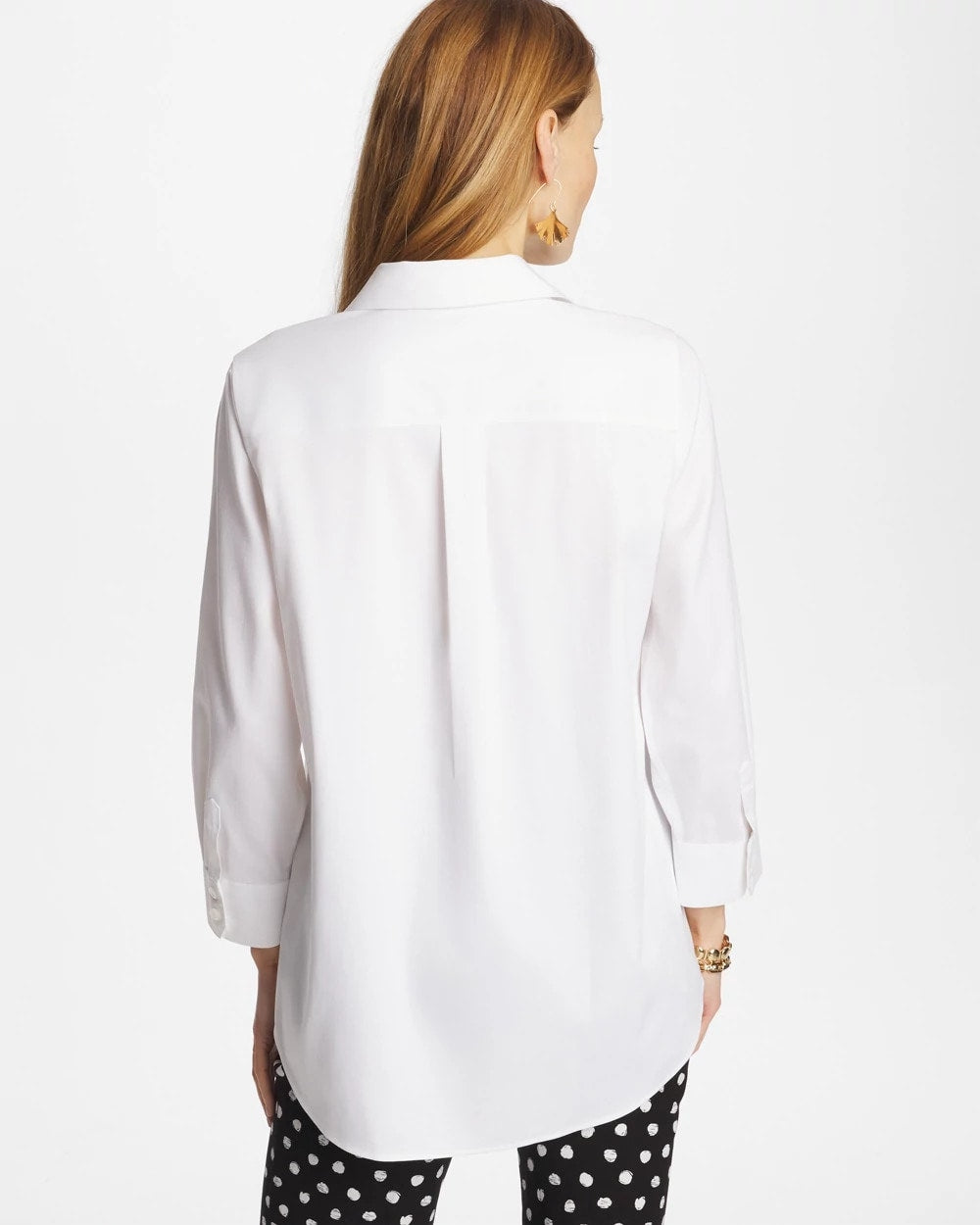 Chico's No Iron™ Stretch Splitneck Tunic