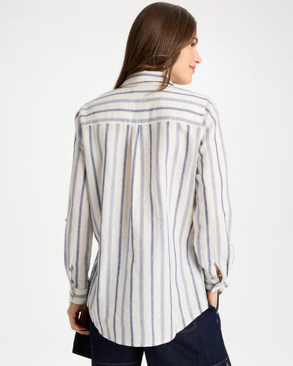 Chico's Linen-Cotton Utility Tunic