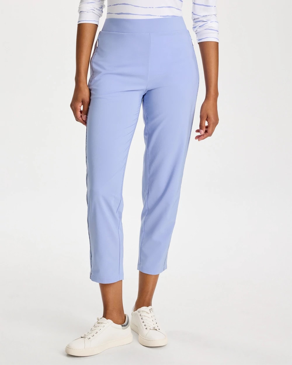 Chico's Zenergy® UPF Caviar Crop Pants
