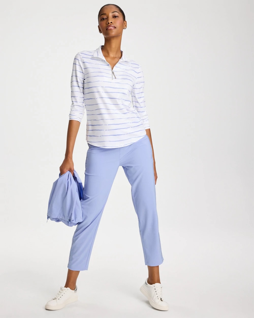 Chico's Zenergy® UPF Caviar Crop Pants
