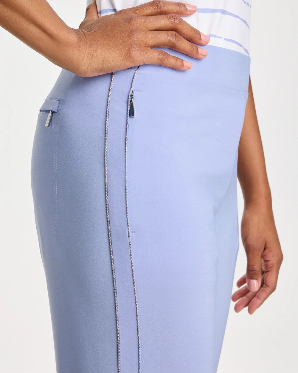Chico's Zenergy® UPF Caviar Crop Pants