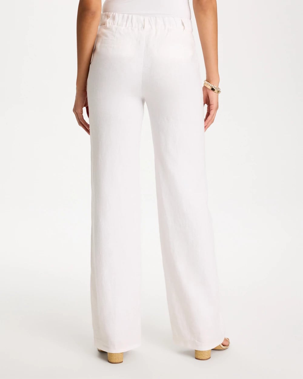 Chico's Straight-Leg Linen Pants