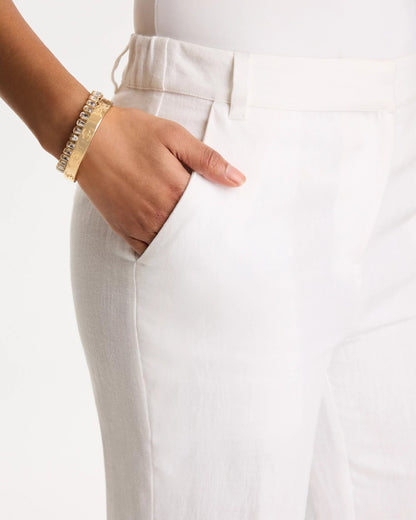 Chico's Straight-Leg Linen Pants
